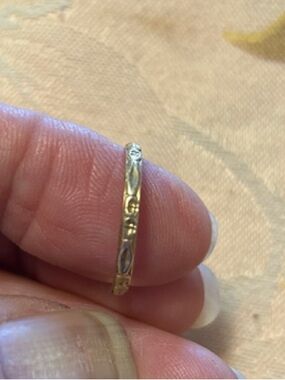 Vintage 14K Gold Wedding Band “Art Carved” Early 1900’s Company